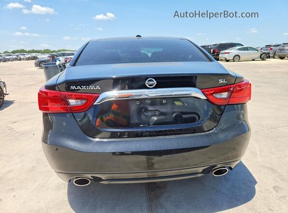 1N4AA6AP1GC906415 2016 NISSAN MAXIMA Черный Вид сзади