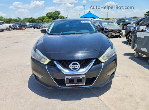 1N4AA6AP1GC906415 2016 NISSAN MAXIMA Черный Вид спереди