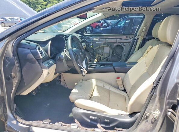 1N4AA6AP1HC360409 2017 NISSAN MAXIMA Gray Vista interior delantera