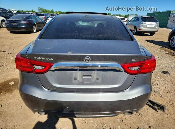 1N4AA6AP1HC373614 2017 NISSAN MAXIMA Серый Вид сзади