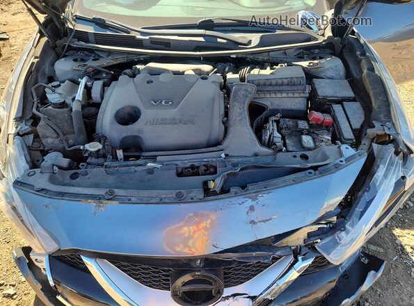 1N4AA6AP1HC373614 2017 NISSAN MAXIMA Серый Вид задней части салона