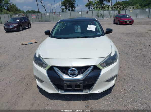 1N4AA6AP1HC378408 2017 NISSAN MAXIMA White Սալոնի հետևի տեսք