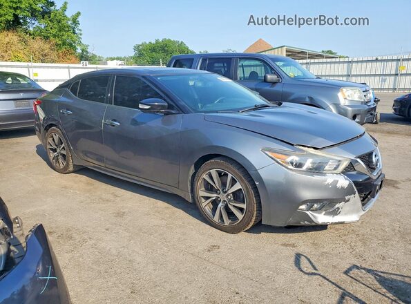 1N4AA6AP1HC395791 2017 NISSAN MAXIMA Silver Передня права чверть