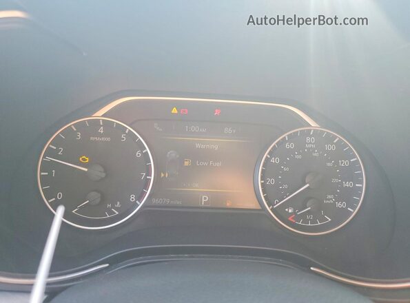 1N4AA6AP1HC395791 2017 NISSAN MAXIMA Silver Вид щитка приладів