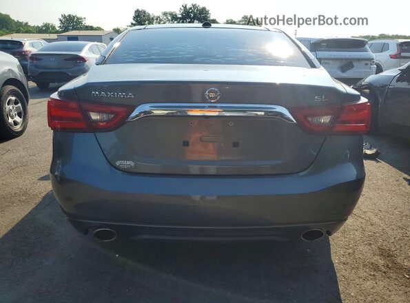 1N4AA6AP1HC395791 2017 NISSAN MAXIMA Silver Вид ззаду