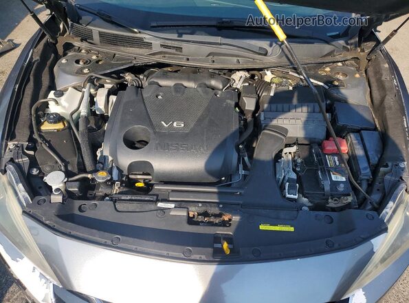 1N4AA6AP1HC395791 2017 NISSAN MAXIMA Silver Вид задньої частини салону