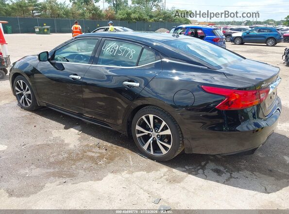1N4AA6AP1HC397556 2017 NISSAN MAXIMA Black უკანა მარცხენა