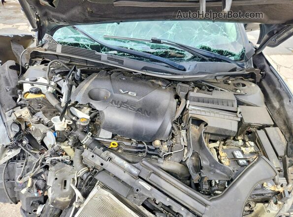 1N4AA6AP1HC399839 2017 NISSAN MAXIMA Gray Widok wnętrza z tyłu
