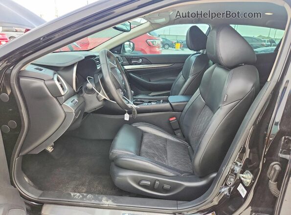 1N4AA6AP1HC425162 2017 NISSAN MAXIMA Black Առջևի վահանակի տեսք