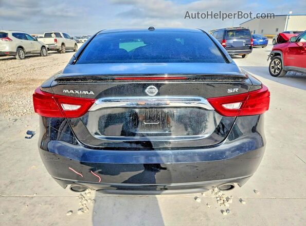 1N4AA6AP1HC425162 2017 NISSAN MAXIMA Black Սալոնի դիմացի տեսք