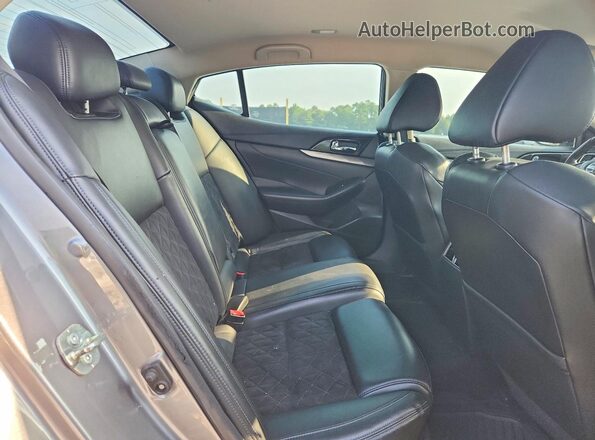 1N4AA6AP1HC430491 2017 NISSAN MAXIMA Серый Вид задних сидений