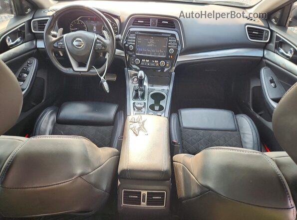 1N4AA6AP1HC430491 2017 NISSAN MAXIMA Серый Вид панели приборов