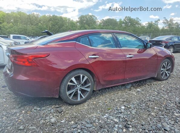 1N4AA6AP1HC436727 2017 NISSAN MAXIMA Burgundy Rear right