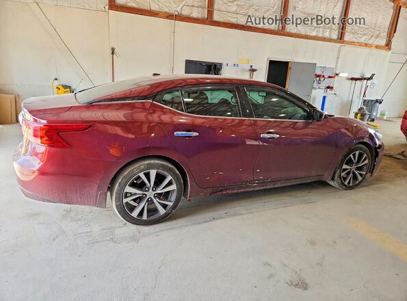 1N4AA6AP1HC436887 2017 NISSAN MAXIMA Maroon Հետևի աջ