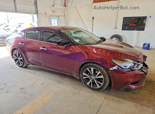 1N4AA6AP1HC436887 2017 NISSAN MAXIMA Maroon Առջևի աջ