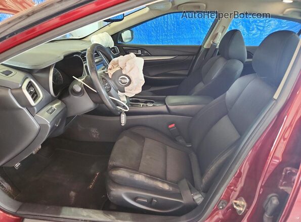 1N4AA6AP1HC436887 2017 NISSAN MAXIMA Maroon Սալոնի դիմացի տեսք