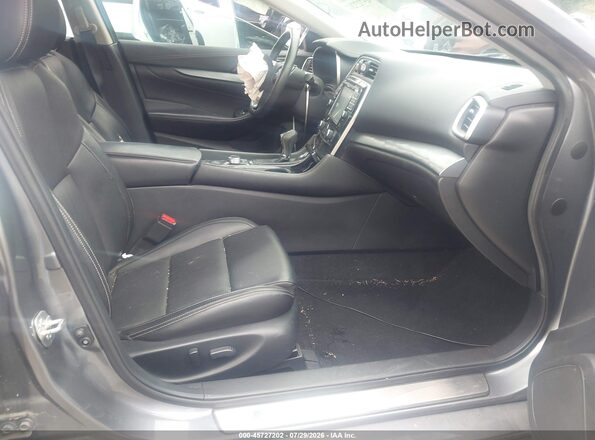 1N4AA6AP1HC450773 2017 NISSAN MAXIMA Gray Front interior view