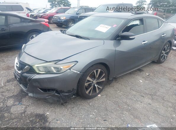 1N4AA6AP1HC450773 2017 NISSAN MAXIMA Gray Front left