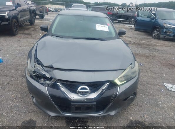1N4AA6AP1HC450773 2017 NISSAN MAXIMA Gray Instrument cluster view