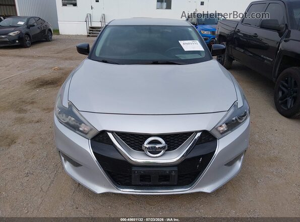 1N4AA6AP1HC456573 2017 NISSAN MAXIMA Silver ხელსაწყოთა პანელის ხედი