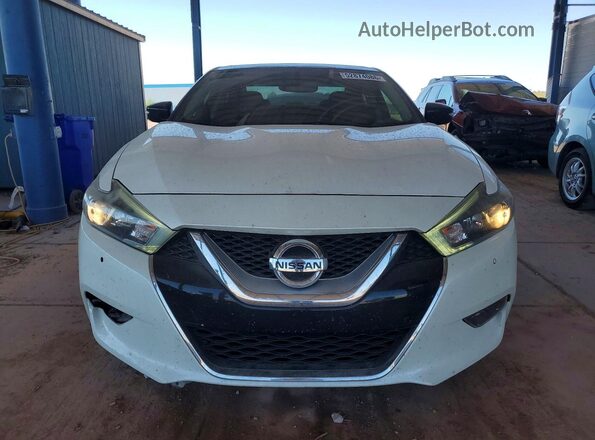 1N4AA6AP1HC457688 2017 NISSAN MAXIMA White წინა ხედი