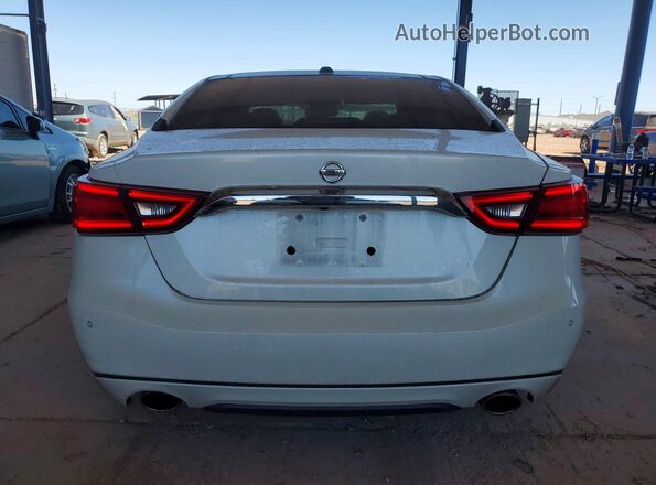 1N4AA6AP1HC457688 2017 NISSAN MAXIMA White უკანა ხედი