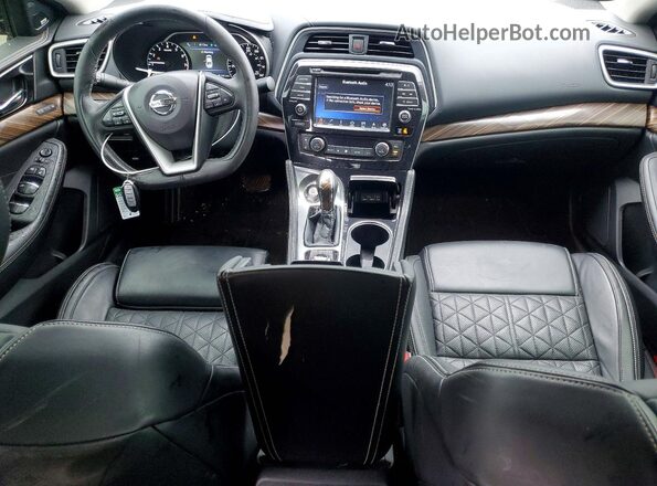 1N4AA6AP1JC372517 2018 NISSAN MAXIMA Black Dashboard view