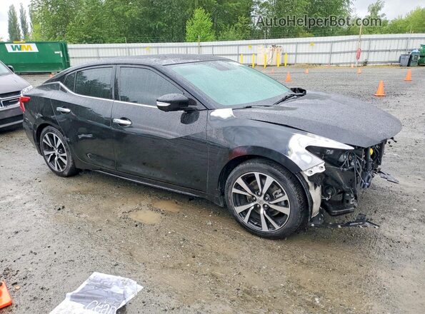 1N4AA6AP1JC372517 2018 NISSAN MAXIMA Black Front right