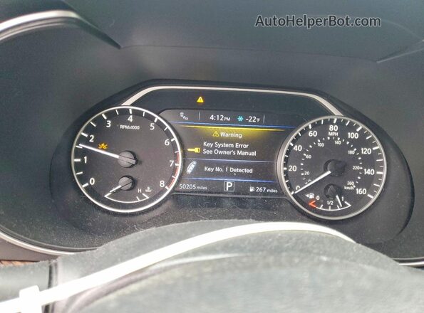 1N4AA6AP1JC372517 2018 NISSAN MAXIMA Black Instrument cluster view