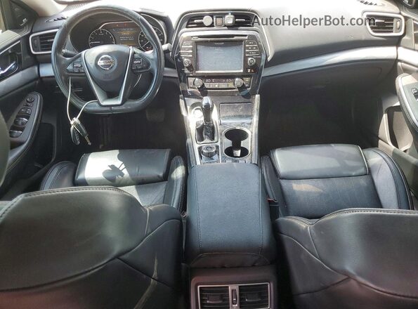 1N4AA6AP1JC374350 2018 NISSAN MAXIMA Silver Առջևի վահանակի տեսք