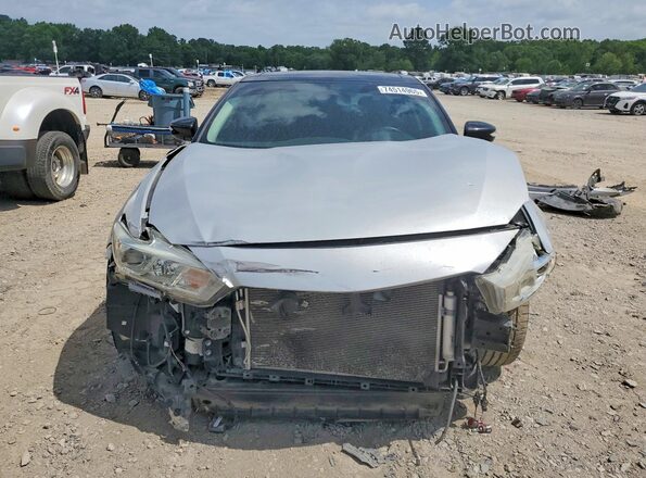 1N4AA6AP1JC374350 2018 NISSAN MAXIMA Silver Դիմացի տեսք