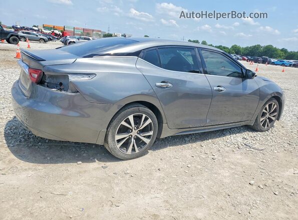 1N4AA6AP1JC400087 2018 NISSAN MAXIMA Серый Задняя правая четверть