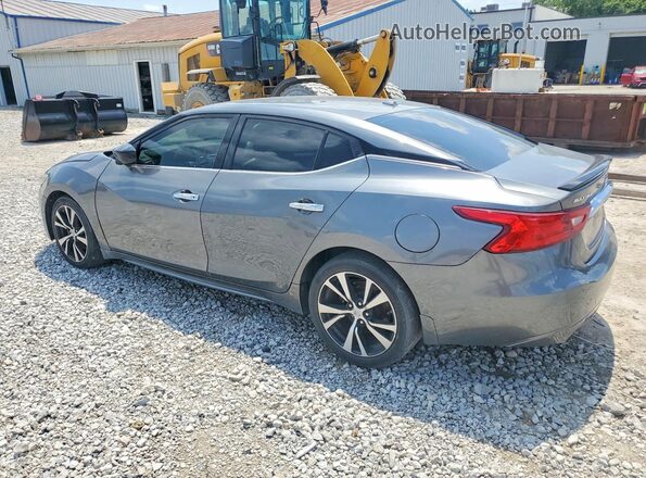 1N4AA6AP1JC400087 2018 NISSAN MAXIMA Серый Задняя левая четверть