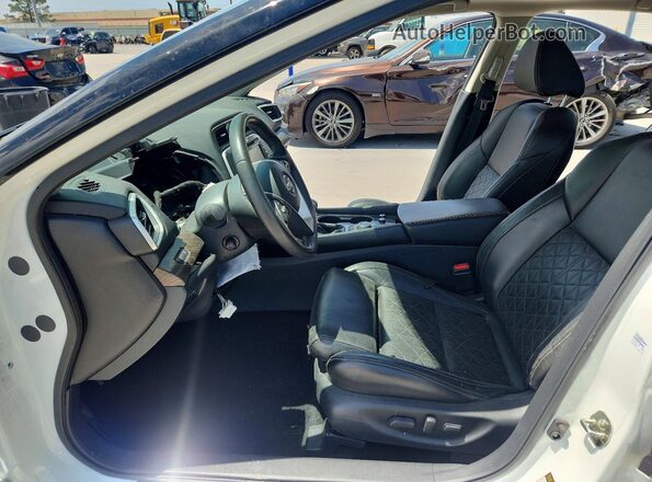 1N4AA6AP1JC400767 2018 NISSAN MAXIMA White წინა სალონის ხედი