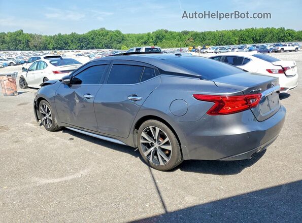 1N4AA6AP1JC406780 2018 NISSAN MAXIMA Gray Rear left