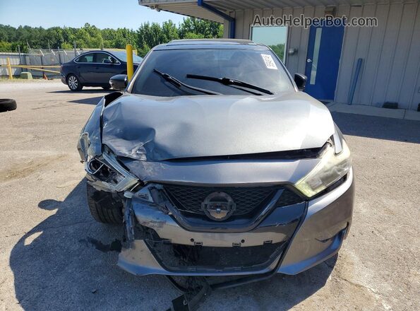 1N4AA6AP1JC406780 2018 NISSAN MAXIMA Gray Front view