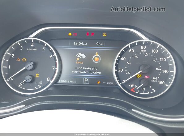 1N4AA6AP1JC409324 2018 NISSAN MAXIMA Black Vista de los asientos traseros