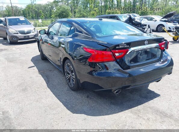 1N4AA6AP1JC409324 2018 NISSAN MAXIMA Black Trasero izquierdo