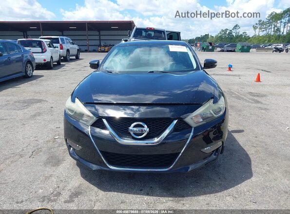 1N4AA6AP1JC409324 2018 NISSAN MAXIMA Black Vista del cuadro de instrumentos