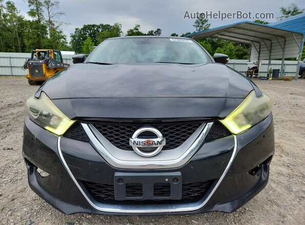 1N4AA6AP2GC387150 2016 NISSAN MAXIMA Черный Вид спереди