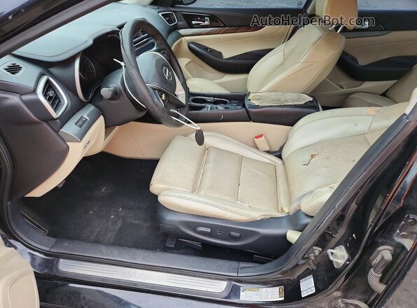 1N4AA6AP2GC387150 2016 NISSAN MAXIMA Черный Вид салона спереди