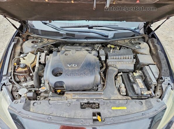 1N4AA6AP2GC387150 2016 NISSAN MAXIMA Черный Вид задней части салона