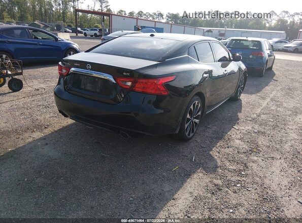 1N4AA6AP2GC387200 2016 NISSAN MAXIMA Черный Задняя правая четверть