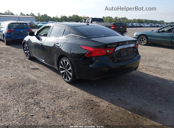 1N4AA6AP2GC387200 2016 NISSAN MAXIMA Черный Задняя левая четверть