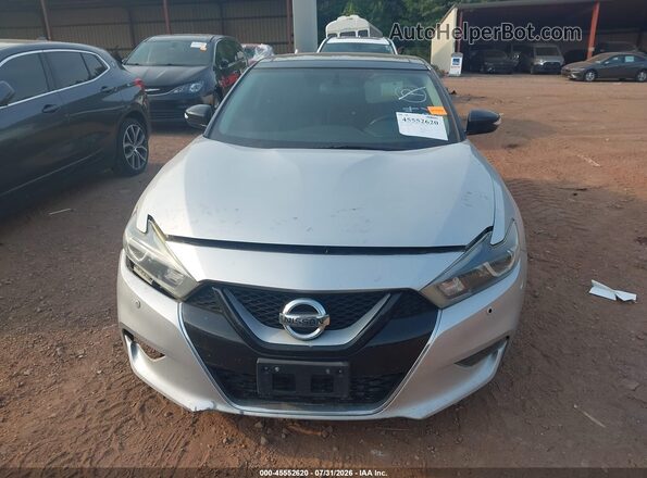 1N4AA6AP2GC394891 2016 NISSAN MAXIMA Silver Widok z przodu