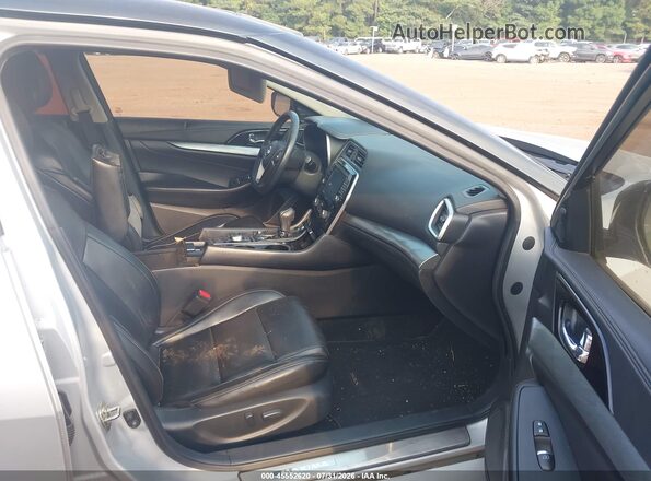 1N4AA6AP2GC394891 2016 NISSAN MAXIMA Silver Widok wnętrza z przodu