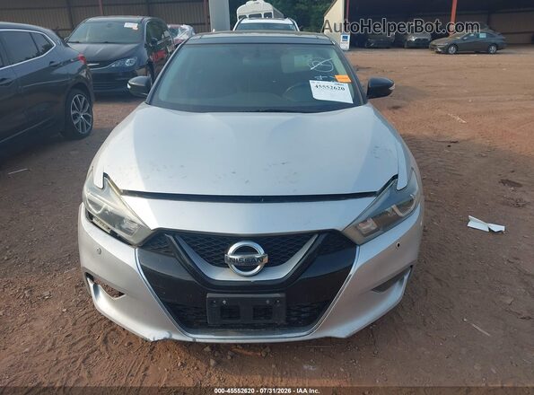 1N4AA6AP2GC394891 2016 NISSAN MAXIMA Silver Widok deski rozdzielczej