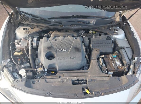 1N4AA6AP2GC394891 2016 NISSAN MAXIMA Silver Widok z tyłu