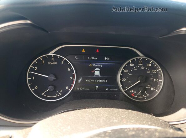 1N4AA6AP2GC415187 2016 NISSAN MAXIMA Black Vista del cuadro de instrumentos