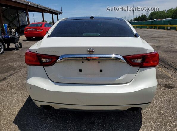 1N4AA6AP2GC416226 2016 NISSAN MAXIMA White უკანა ხედი